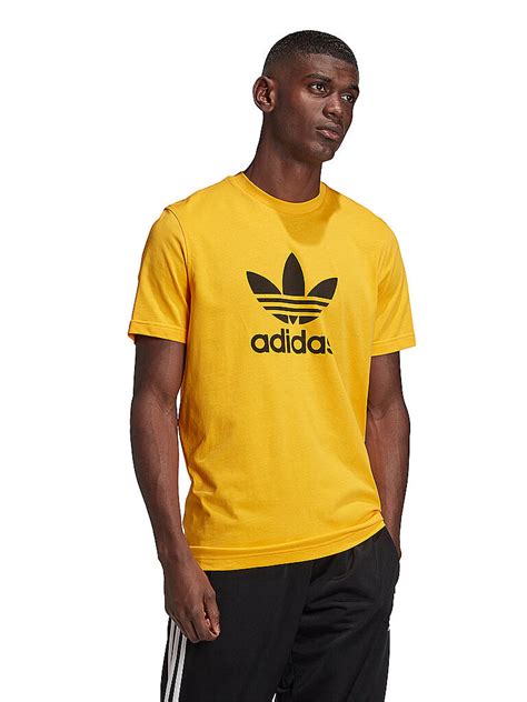 adidas t shirt schwarz gelb|Adidas T.